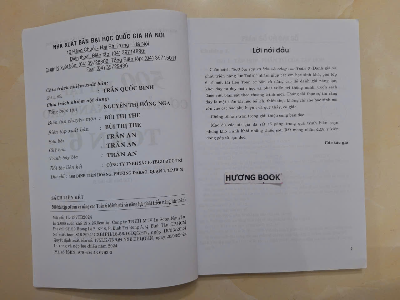 Sách - 500 bài tập cơ bản và nâng cao Toán 6 (đánh giá và phát triển năng lực)