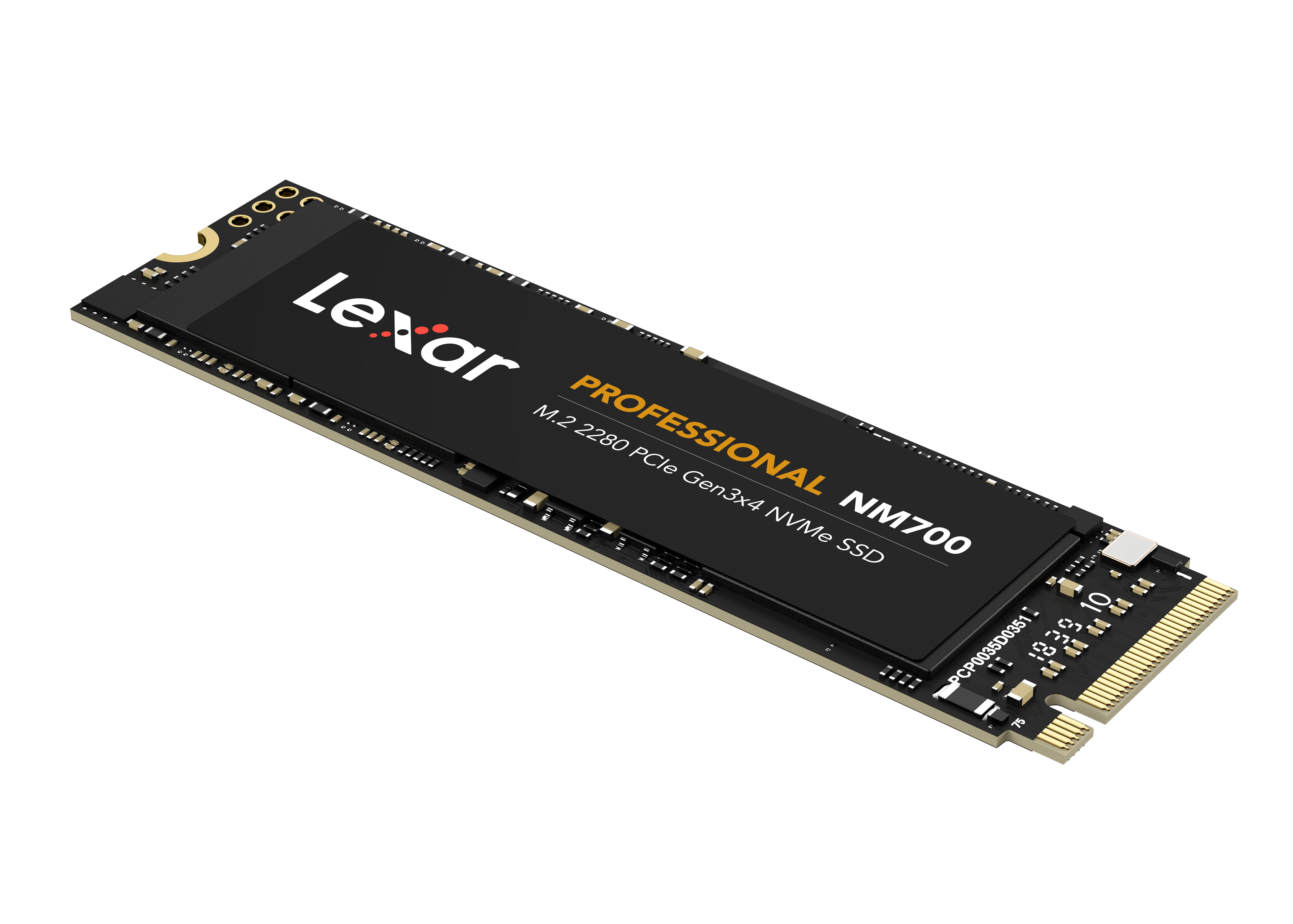Ổ cứng SSD Lexar Professional NM700 256GB PCIe Gen3x4 M.2 2280 NVMe 3500MB/s - Hàng Chính Hãng