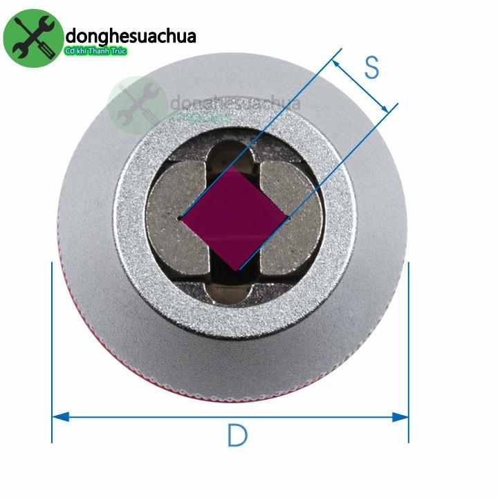 Đầu vặn taro Kingtony 39124012M loại 1/2 lỗ vuông 6mm-12mm