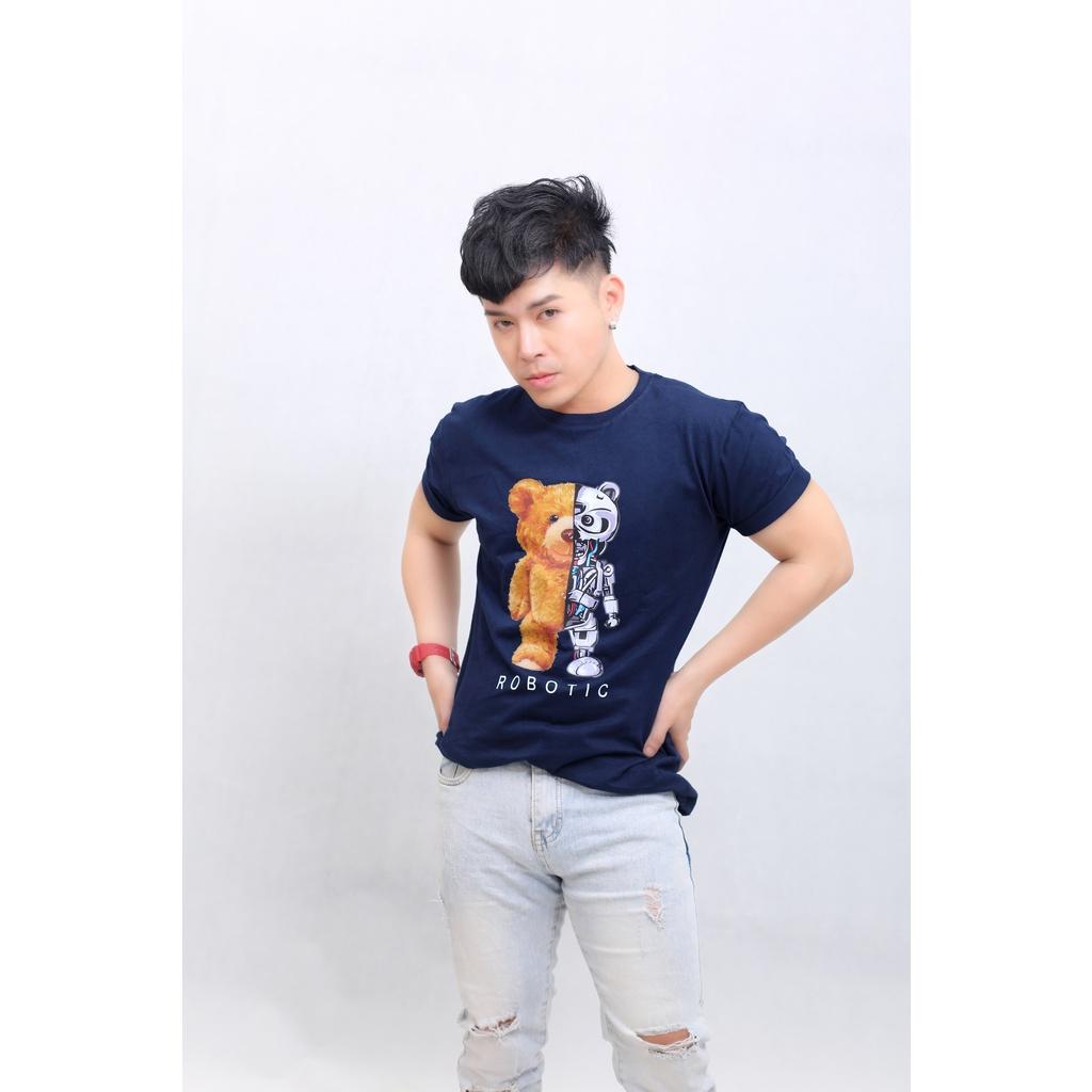 Áo thun nam form chuẩn Gấu TEDDY - Fashion Eking Clothing