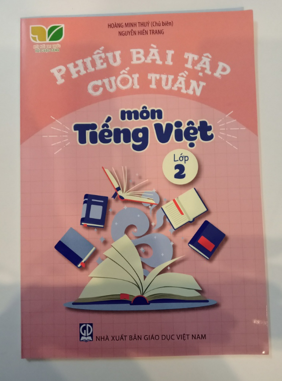 Sách - Combo Phiếu bài tập cuối tuần môn Toán - Tiếng Việt - Tiếng Anh lớp 2