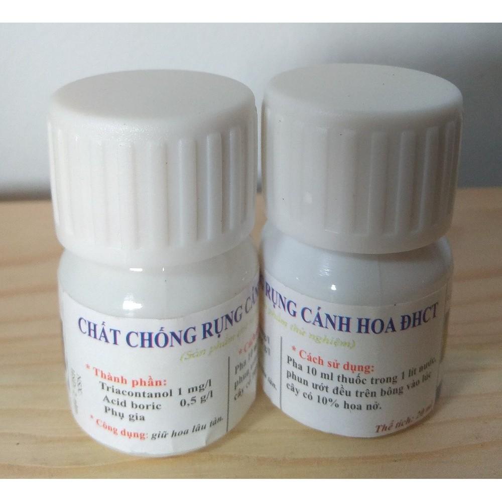 Combo 2 chai chống rụng cánh hoa dành hoa mai, phong lan, hoa giấy - chai 20 ml