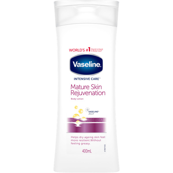 Dưỡng thể Vaseline Intensive Care Mature Skin Rejuvenation - 400ml (