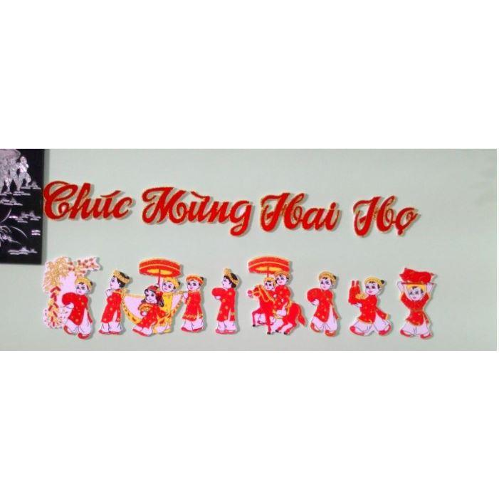 Chữ xốp trang trí cưới