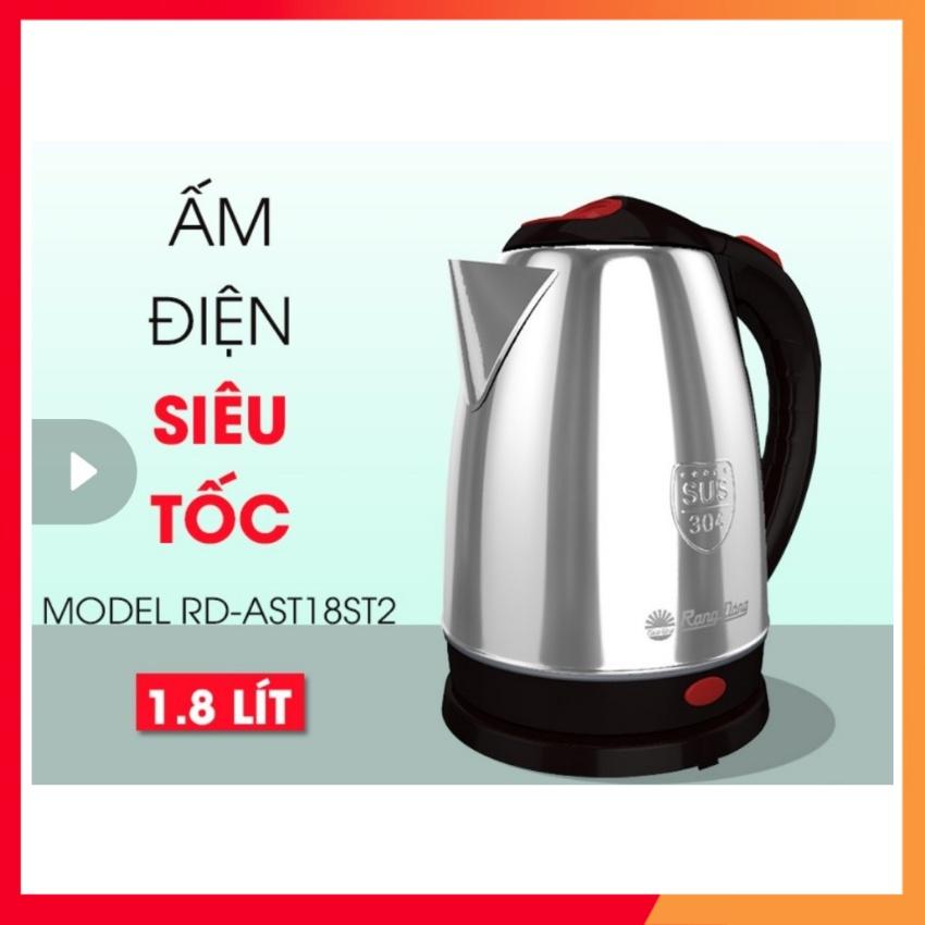 Ấm điện siêu tốc, ấm đun nước 1,8 lít  Model: RD-AST18ST2.