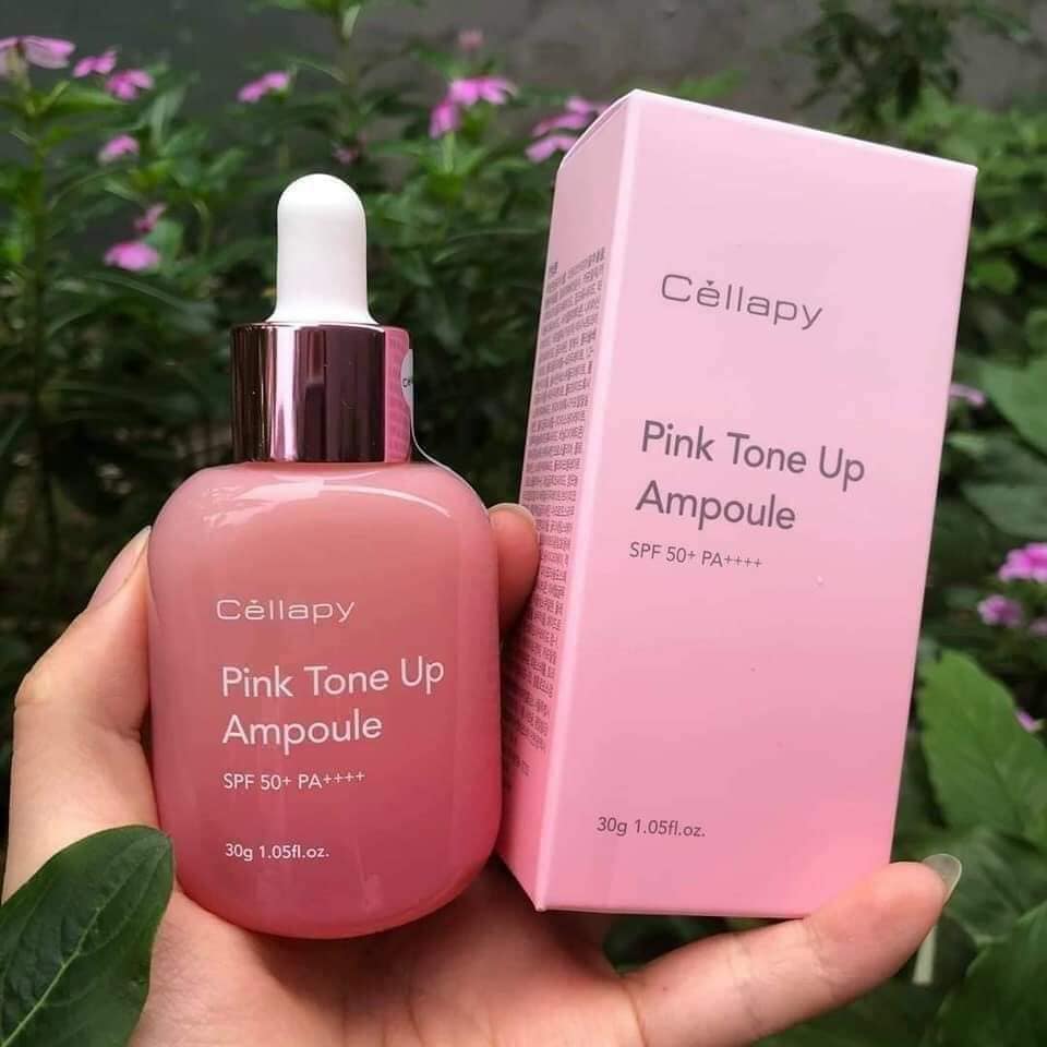 Hình ảnh Serum Cellapy Pink Tone Up Ampoule SPF50+ Hàn Quốc Dưỡng Trắng Hồng 30ml