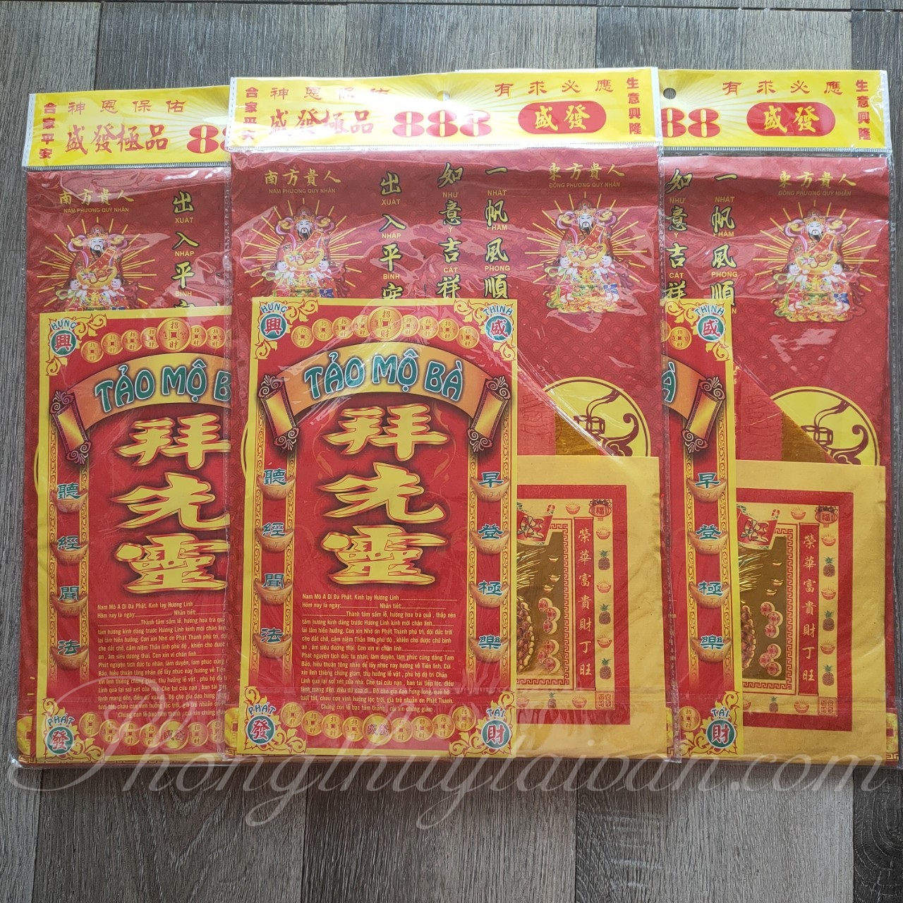 Bộ giấy cúng Tảo mộ Ông, Bà thờ cúng