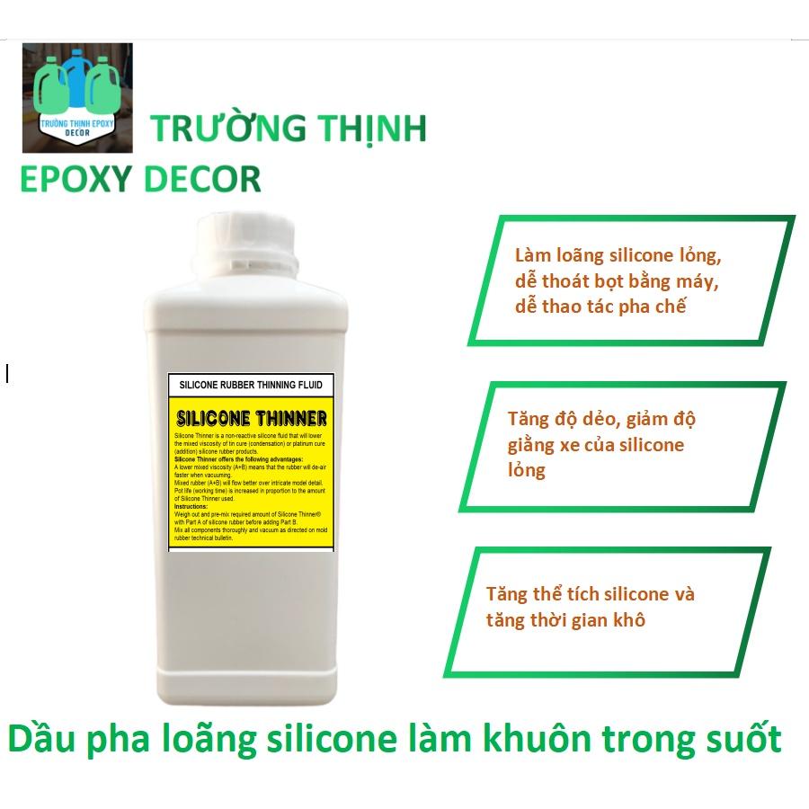 Dầu Pha Loãng Silicone Làm Khuôn Bình 1Lit - Trường Thịnh Sài Gòn