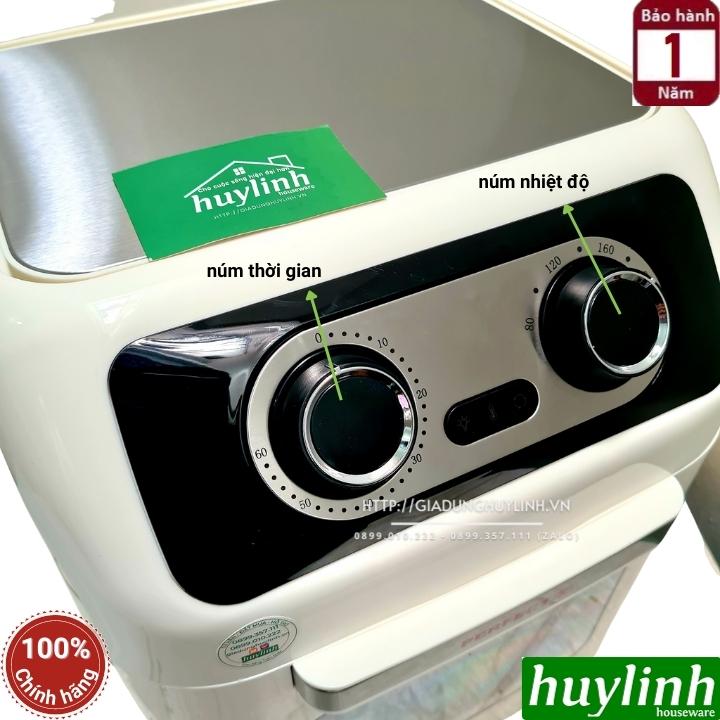 Nồi chiên không dầu điện tử Perfect PF-912 - 12 lít - 1800W - Hàng chính hãng