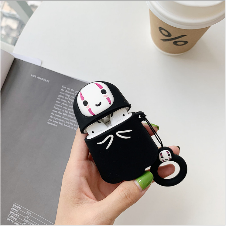 Ốp bảo vệ tai nghe Thú Ma dành cho case airpod 1/2/Pro/3 chống va đập