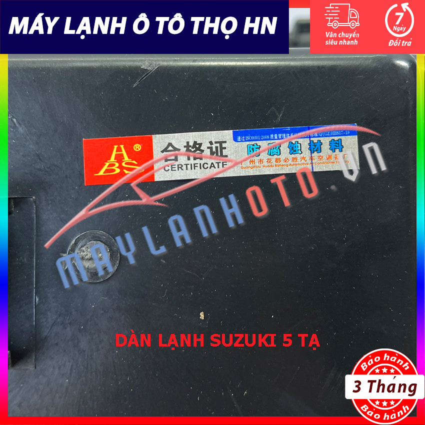 Dàn (giàn) lạnh Suzuki (Su) 5 tạ (cả hộp, liền van râu) hàng HBS Trung Quốc (hàng chính hãng nhập khẩu trực tiếp)