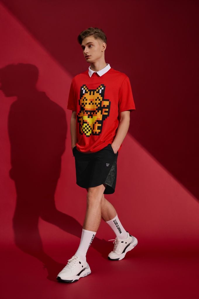 ÁO THỂ THAO THỜI TRANG ONWAYS KHÁNG KHUẨN NAM 8 BIT GRAPHIC T-SHIRT M13034 MEN