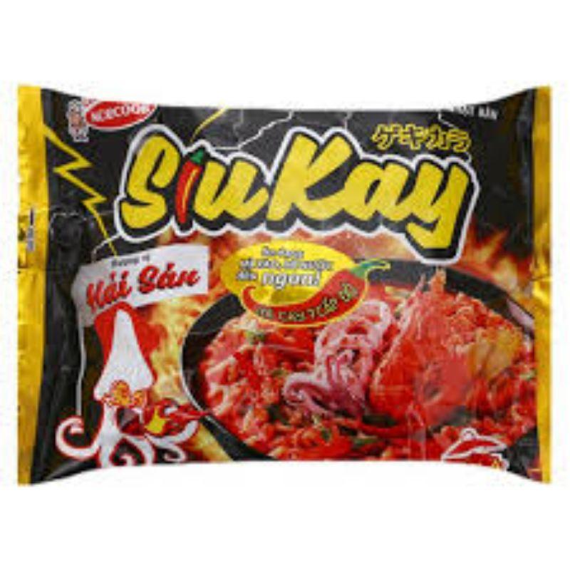 Combo 5 gói mì Siukay Hải sản (gói 128gr)