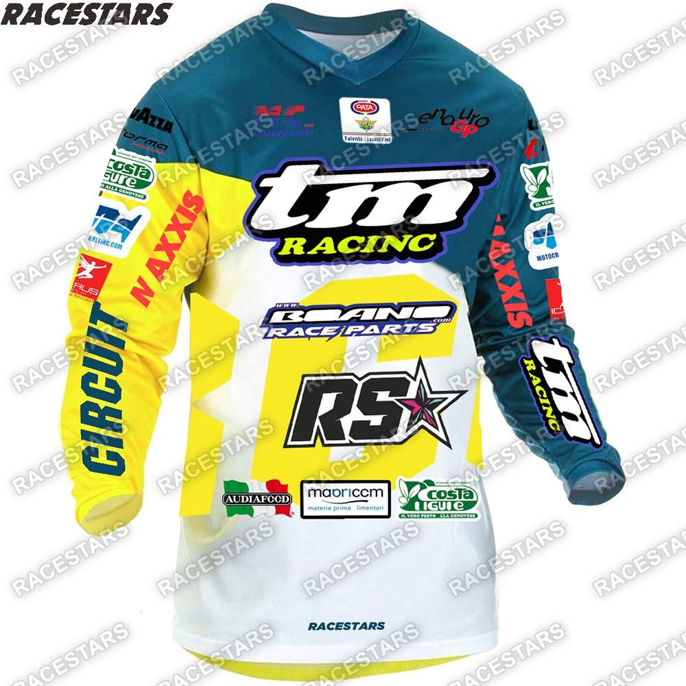 TM đua xe mô tô dài tay đua xe mô tô xuống dốc đi xe đạp Núi Jersey Enduro Motorsport Dirt Bike ngoài đường MTB MX Color: CTM37 Size: XXS