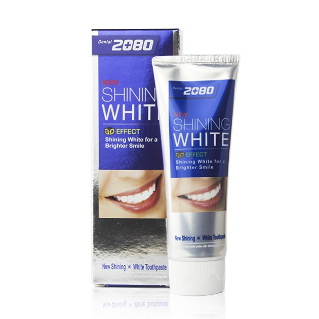 Kem đánh răng 3D Whitening giúp trắng và ngừa sâu răng 2080 Hàn Quốc 120gr