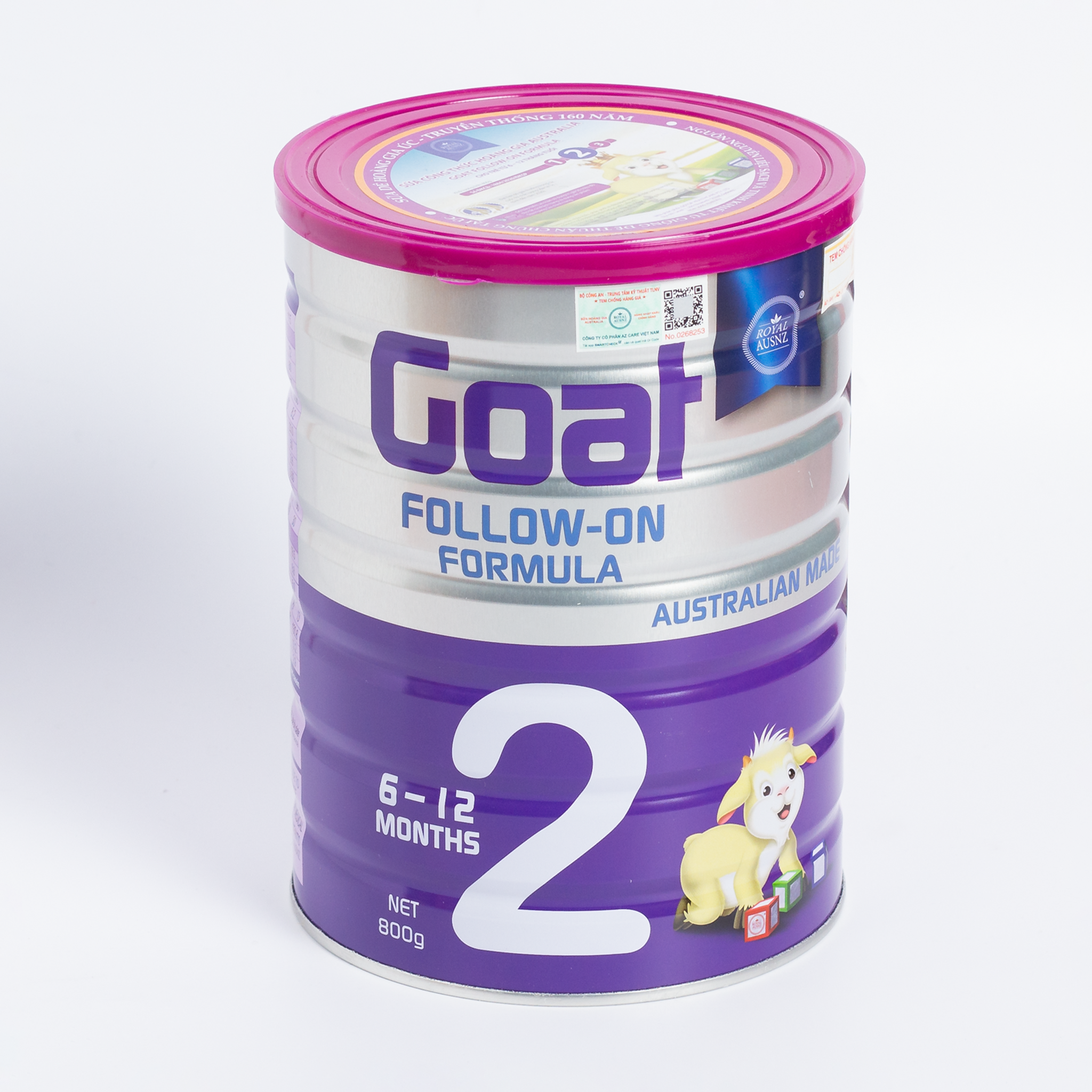 Sữa dê hoàng gia úc goat follow-on formula 2