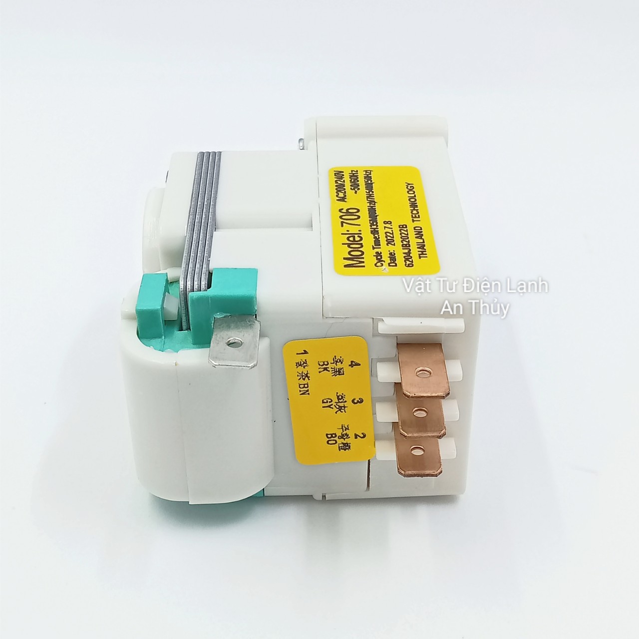 Time tủ lạnh cho LG 706 - Đồng Hồ Timer Tủ Lạnh LG - rơ le thời gian tủ lạnh LG - đồng hồ thời gian tủ lạnh LG