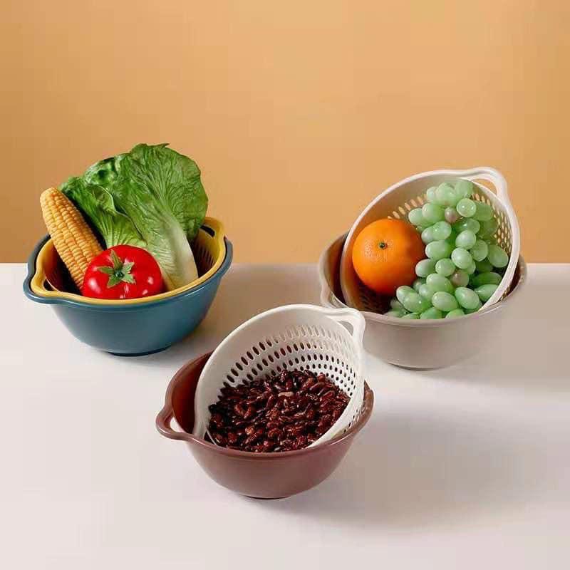 SÉT 6 MÓN RỔ VÀ CHẬU TIỆN DỤNG