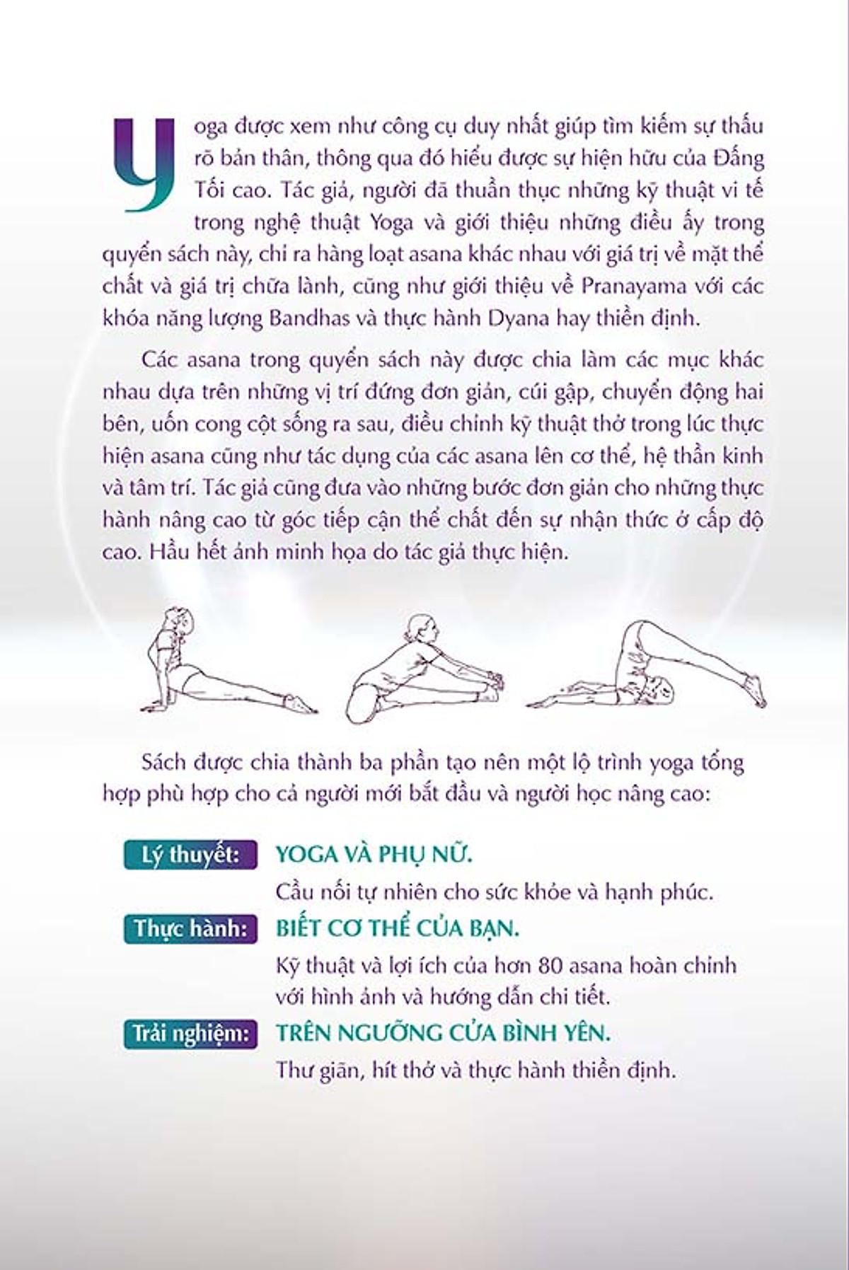 Sách - Yoga - Viên Ngọc Quý Của Nữ Giới - Vẻ Đẹp Thực Hành Và Chuyển Hoá Sâu Sắc