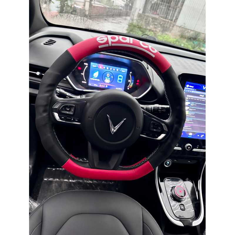 Bọc Vô Lăng D-Cut Size 38 Cho Kia Seltos, kia Sonet,Vfe34, VF8, Suzuki Etriga, suzuki XL7,nissan almera, MG, territory