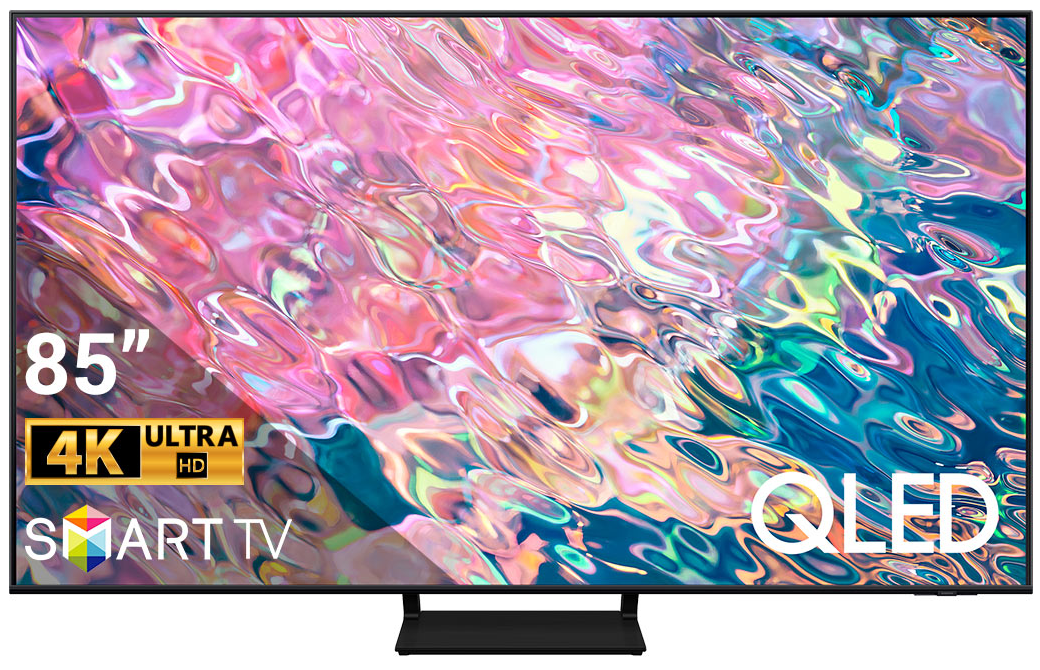 Smart Tivi QLED Samsung 4K 85 inch QA85Q60BA - Model 2022