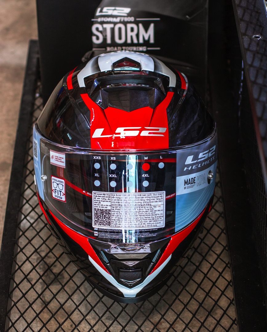 Mũ Bảo Hiểm Fullface Hai Kính LS2 FF800 Storm