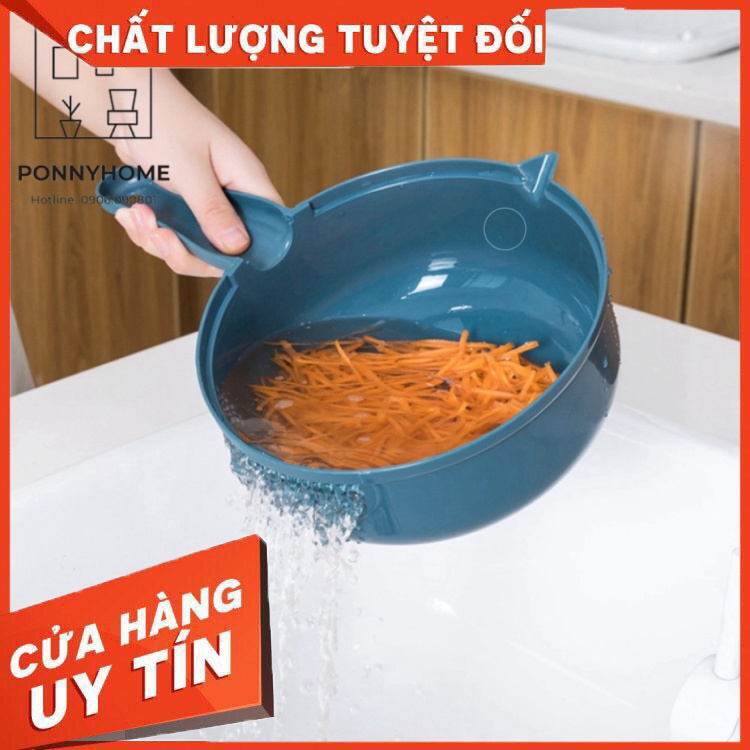 BỘ RỔ NẠO RAU CỦ ĐA NĂNG 12 CHI TIẾT - NẠO BÀO SỢI AN TOÀN KHI SỬ DỤNG MẪU MỚI