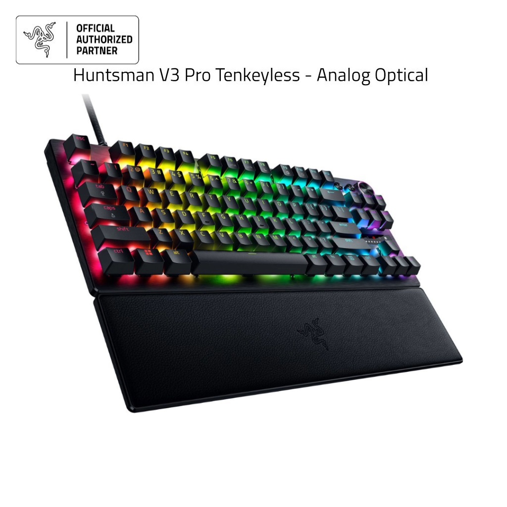 Bàn phím cơ Razer Huntsman V3 Pro Tenkeyless Analog Optical - Hàng chính hãng