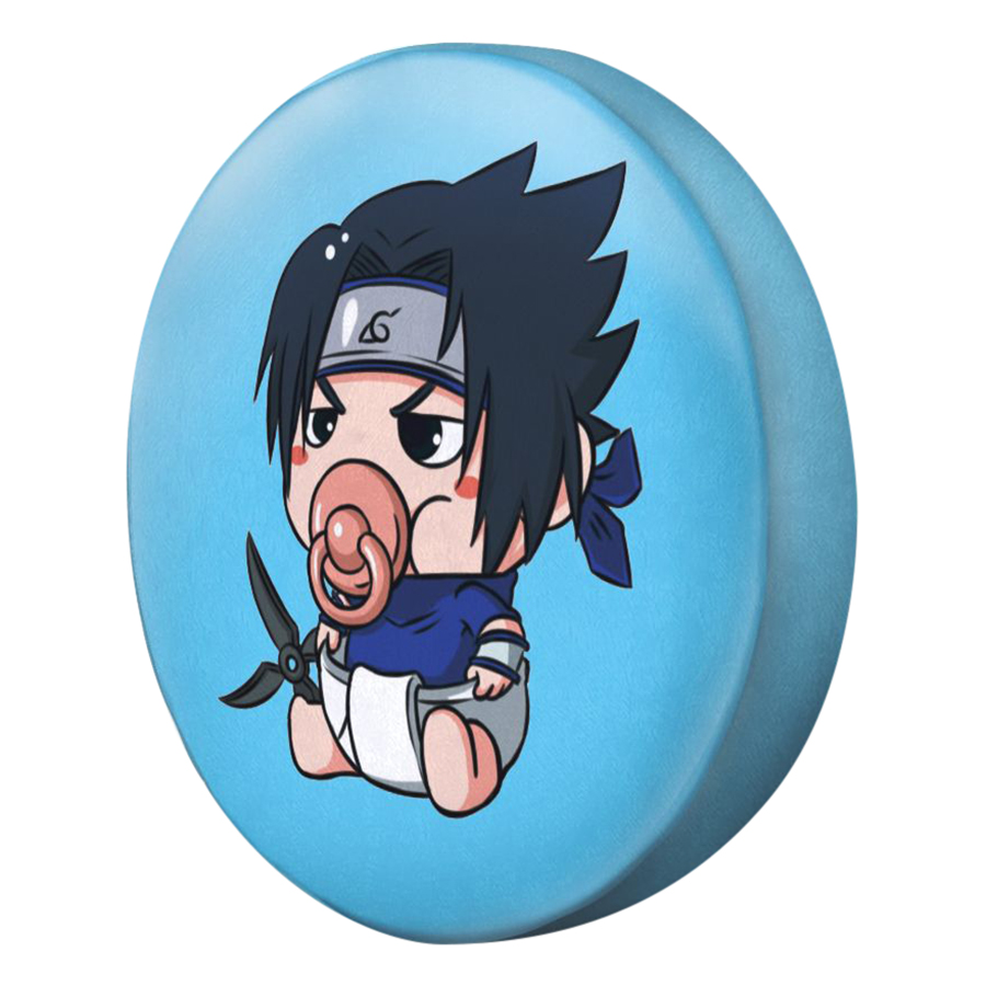 Gối Ôm Tròn In Hình Em Bé Sasuke - GOCP312