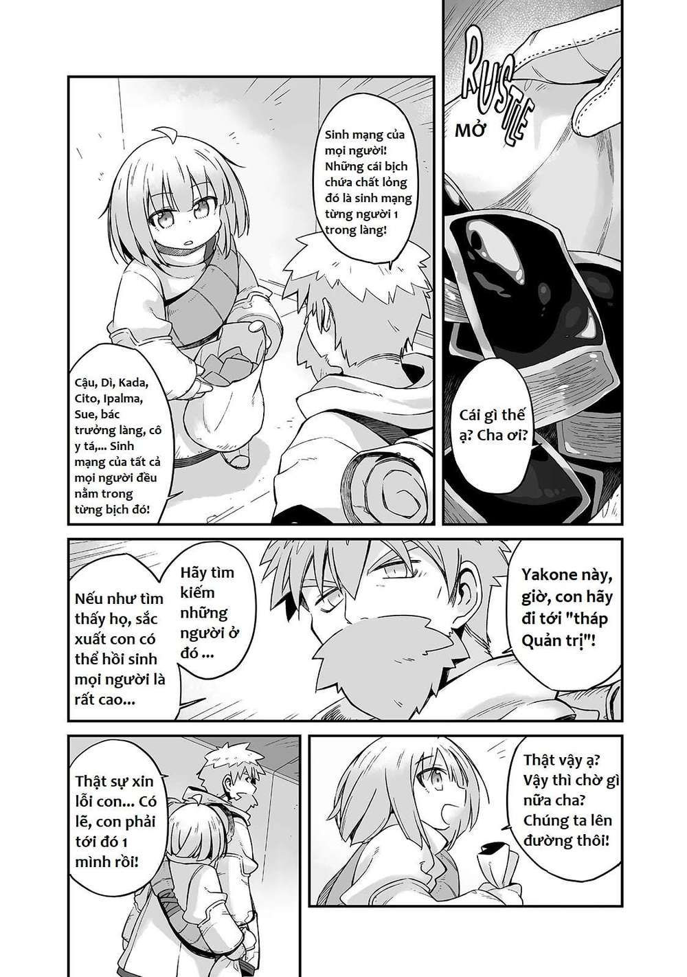 ngay cả khi hậu tận thế, thật hạnh phúc vẫn còn được sống... chapter 14 17