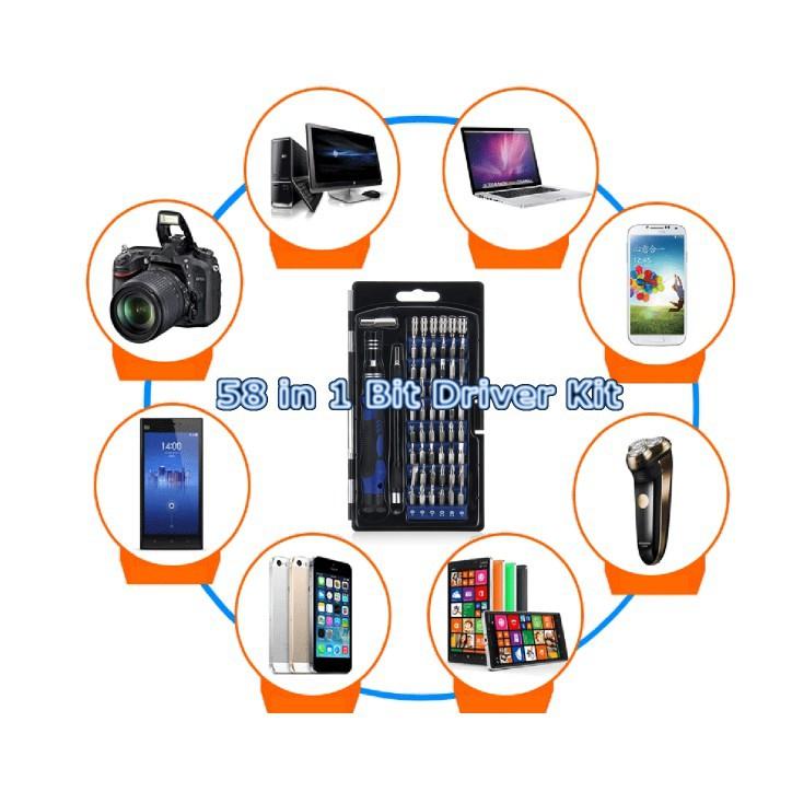 Bộ tua vít đa năng 58 trong 1 - Gia dụng SG