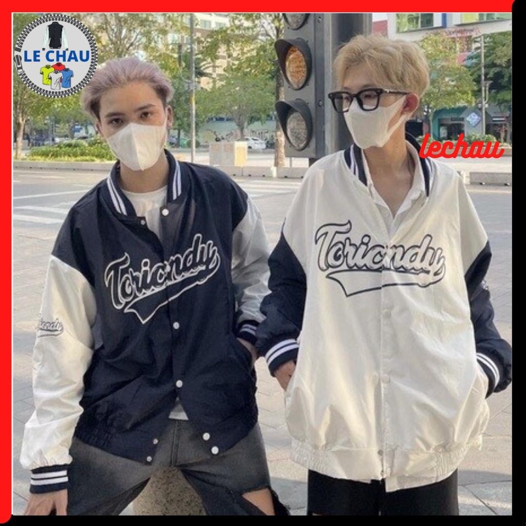 Áo khoác dù bomber nam nữ street style 2 lớp ulzzang áo khoác Hàn Quốc form rộng TORIONDY  rẻ đẹp thời trang