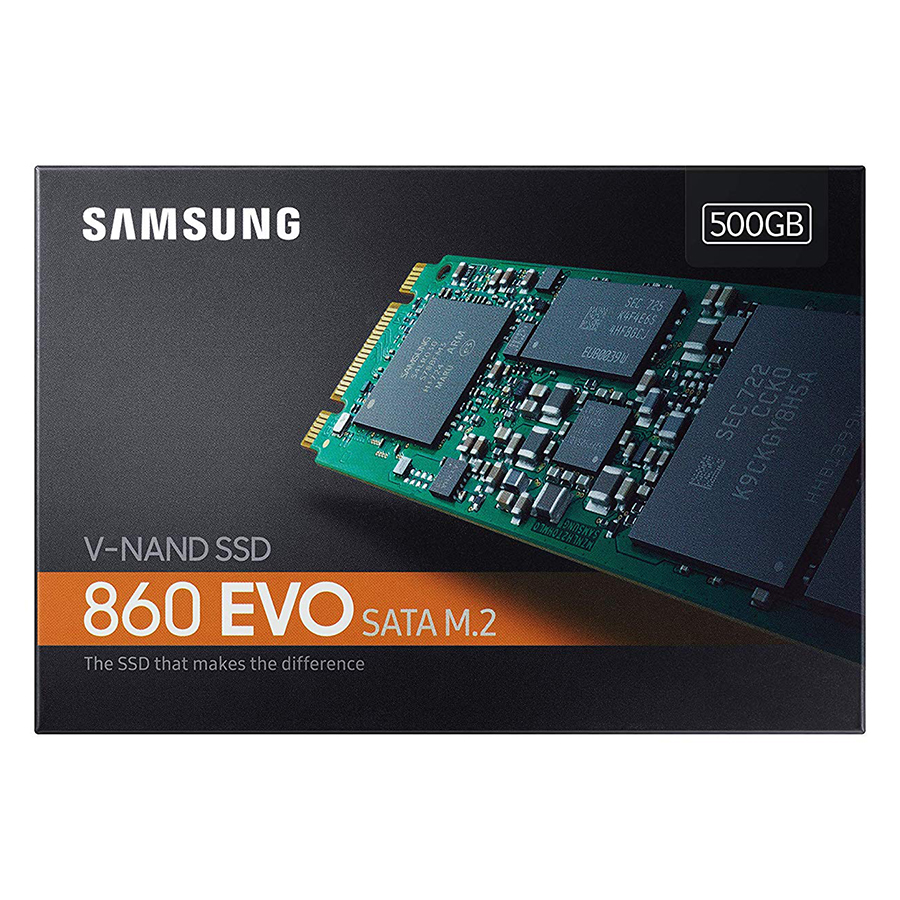 Ổ Cứng SSD Samsung 860 Evo MZ-N6E500BW 500GB Sata III M.2 2280 - Hàng Nhập Khẩu