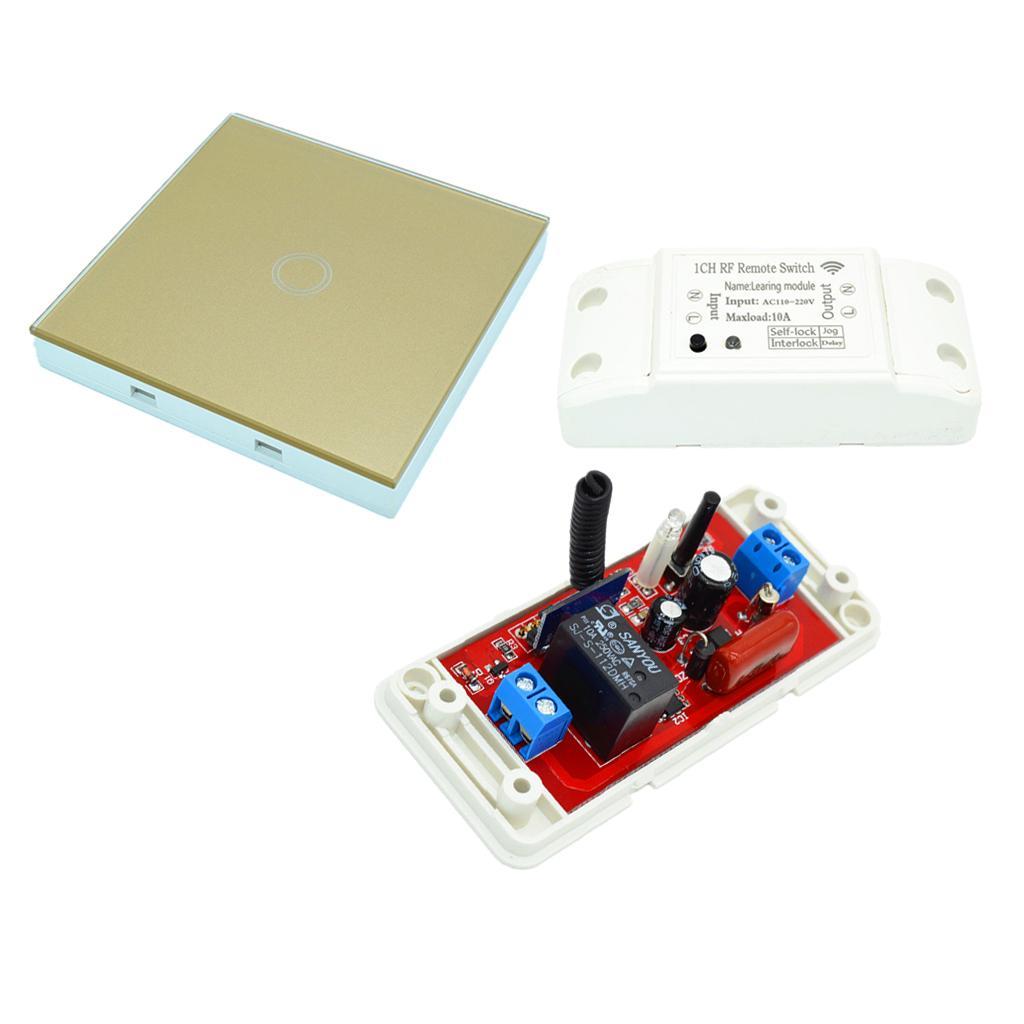 Wireless Remote Control Single 220V Delay Switches