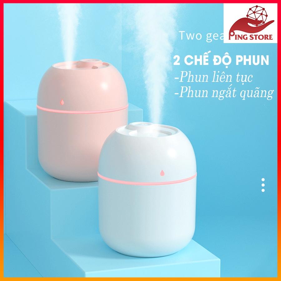 Máy Xông Tinh Dầu Mini Phun Sương Khuếch Tán Tinh Dầu Dùng Cho Phòng Ngủ Và Trong Xe Hơi Khử Khuẩn Đuổi Muỗi - 300ml