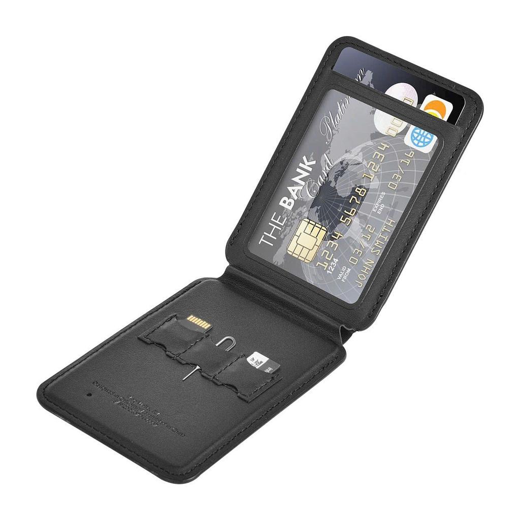VÍ DA WiWU Mag Wallet FM ( gắn định vị) WM-005 - Kiêm Giá Đỡ, Nhỏ Gọn - Tiện Lợi Cao Cấp Chính Hãng