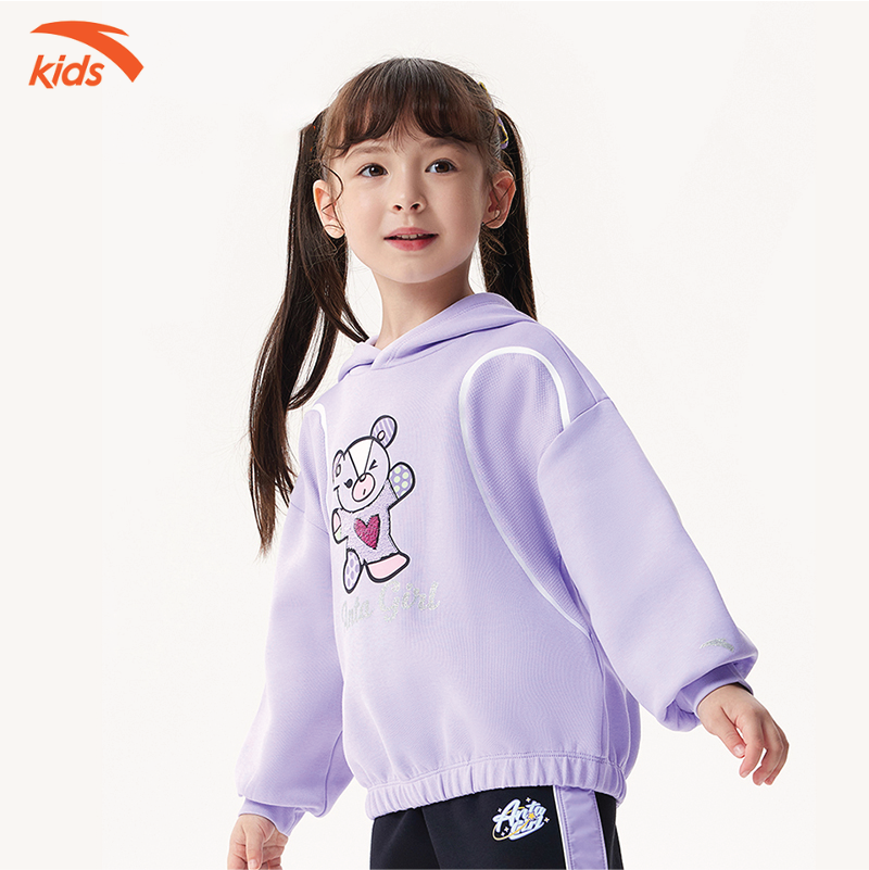 Áo hoodie thời trang bé gái Street Dance Anta Kids W362349724