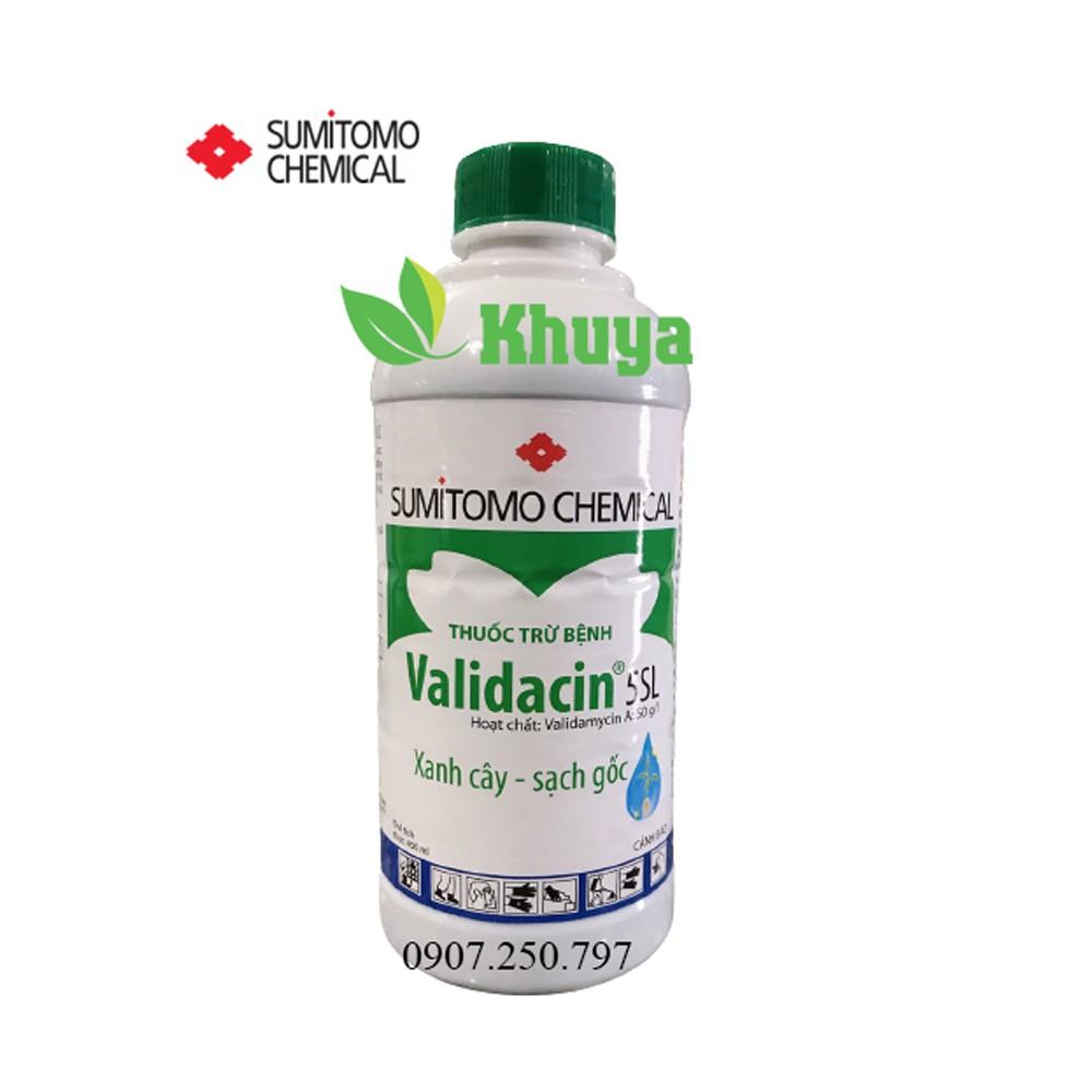 Thuốc trừ bệnh Validacin 5SL chai 450ml Chính hiệu Nhật Bản