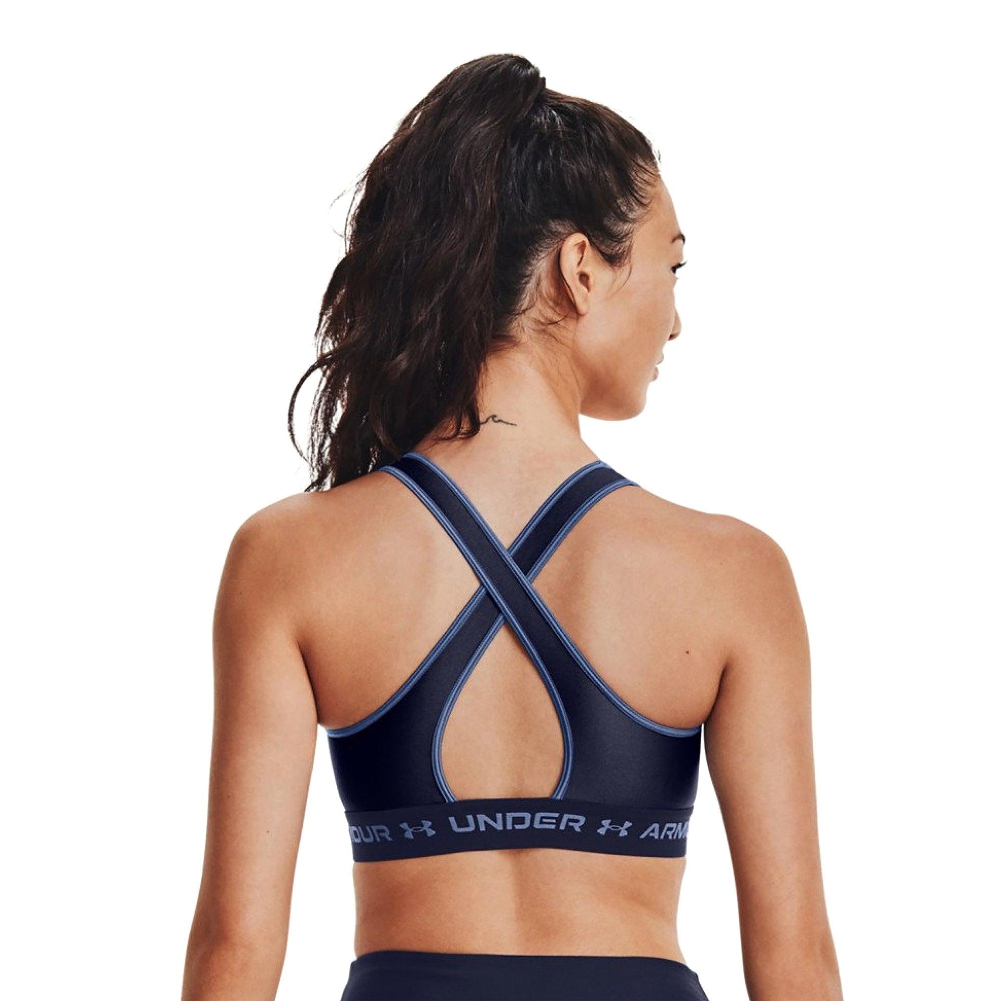 Áo bra thể thao nữ Under Armour Crossback Matte/Shine - 1362612-470