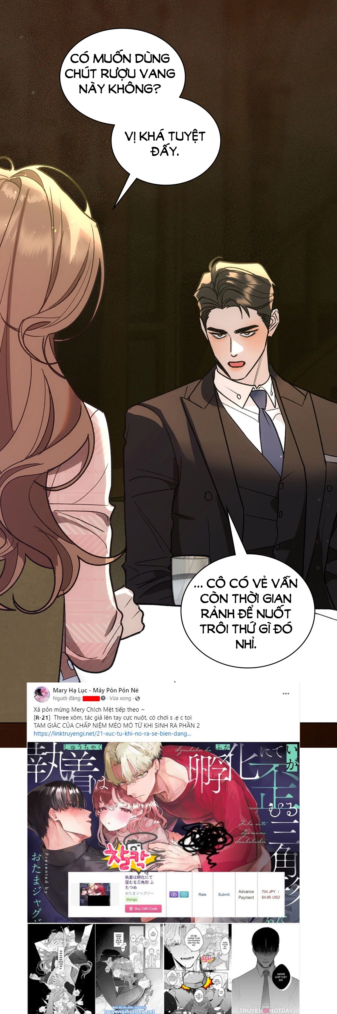 [18+] Trời Sinh Địch Thủ chapter 0 3