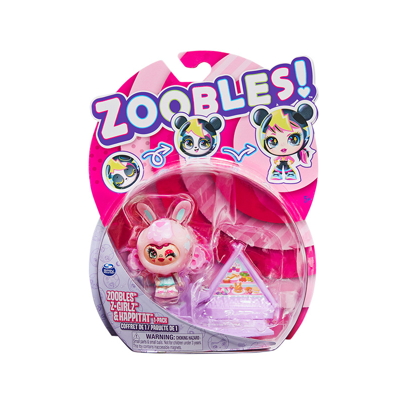 Đồ Chơi ZOOBLES Banh Bé Con Z-Girlz 6061365 - Giao hàng ngẫu nhiên