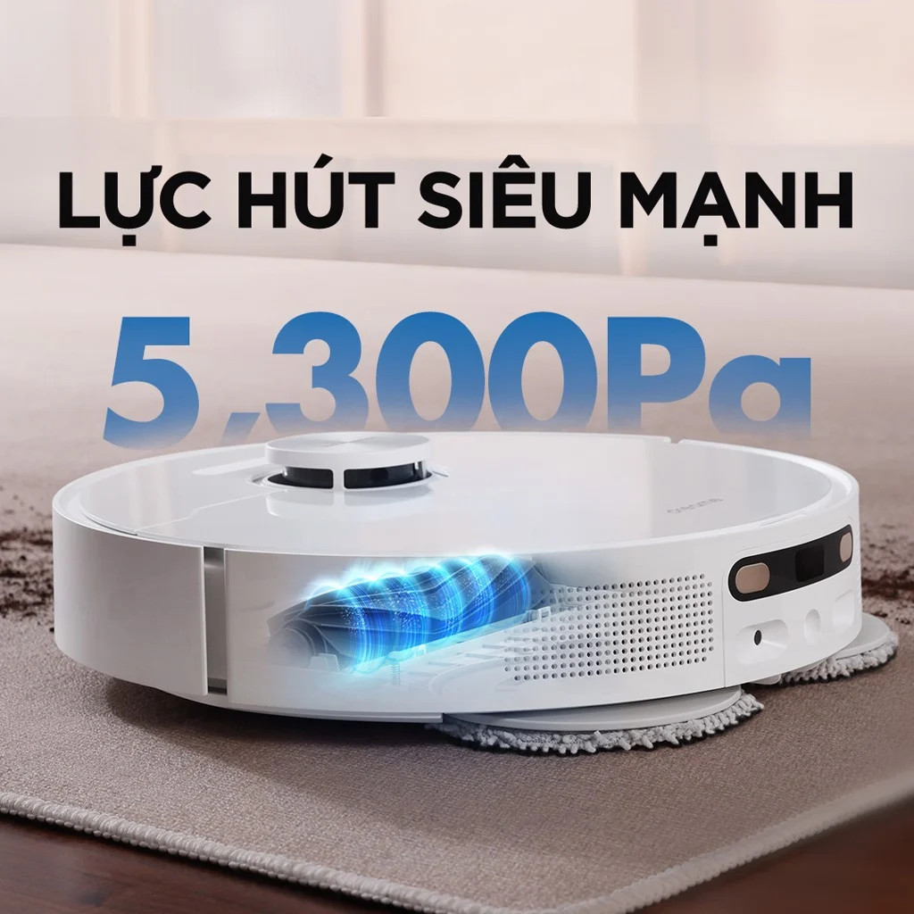 Robot lau sàn hút bụi tự làm sạch thông minh Dreame Bot L10s Ultra/ L10 Ultra/ L10s Ultra SE - Bản quốc tế - Hàng chính hãng