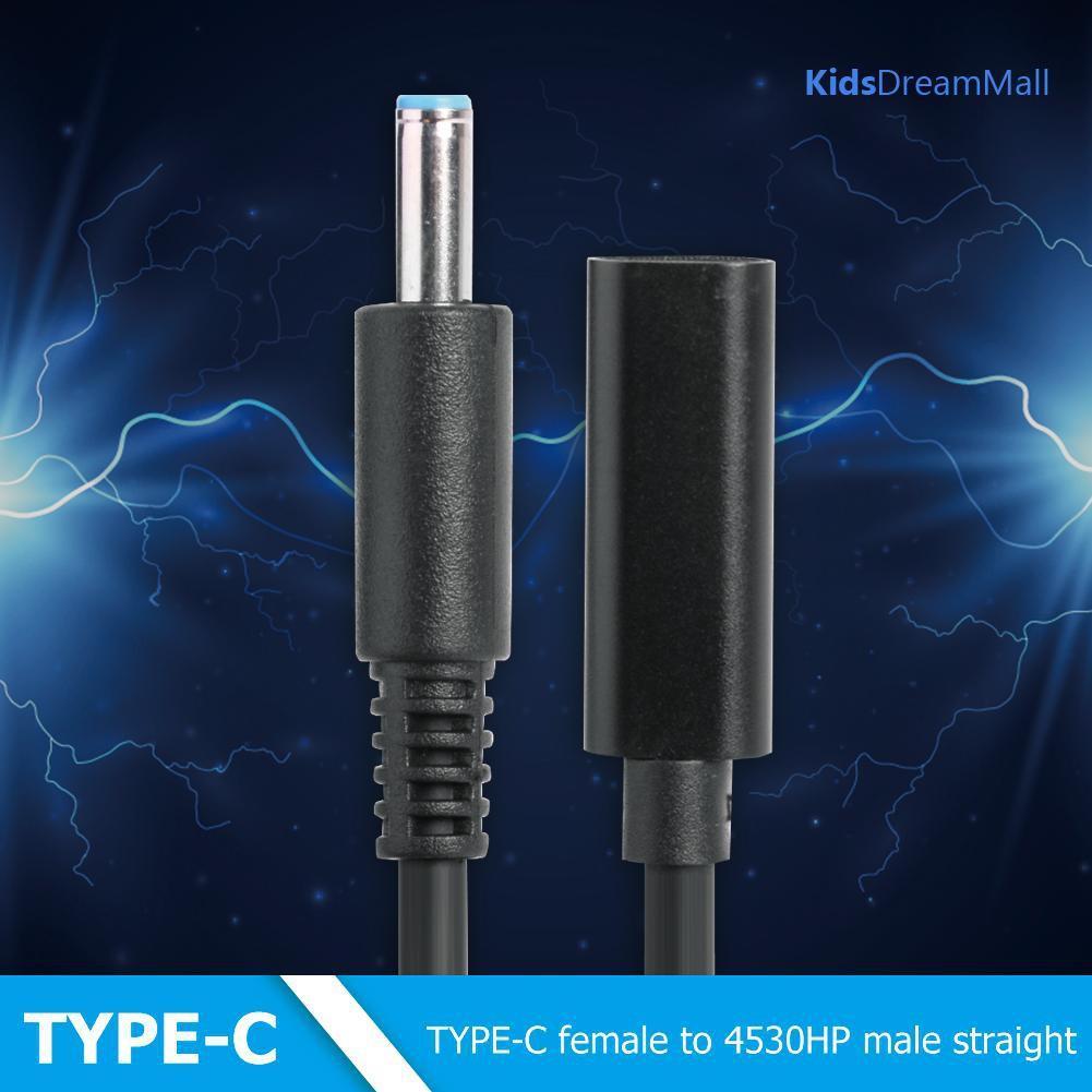 Đầu chuyển đổi cổng Usb Type C sang 4.5x3.0mm dành cho laptop HP