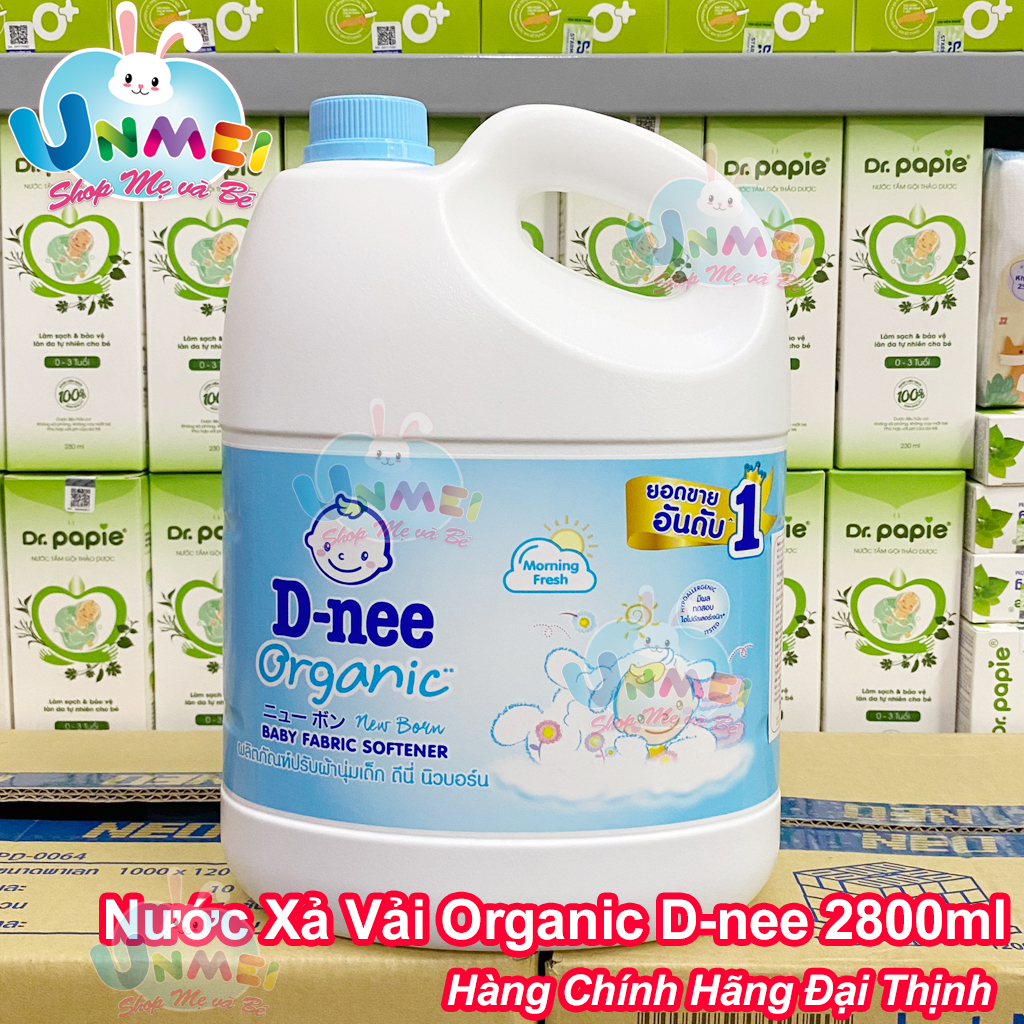 Dung Dịch Xả Quần Áo Cho Bé D-nee - Chai 2800ml (Xanh)