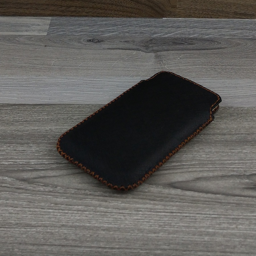 Bao Da Túi Rút dành cho Iphone XS MAX Da Bò Safiano