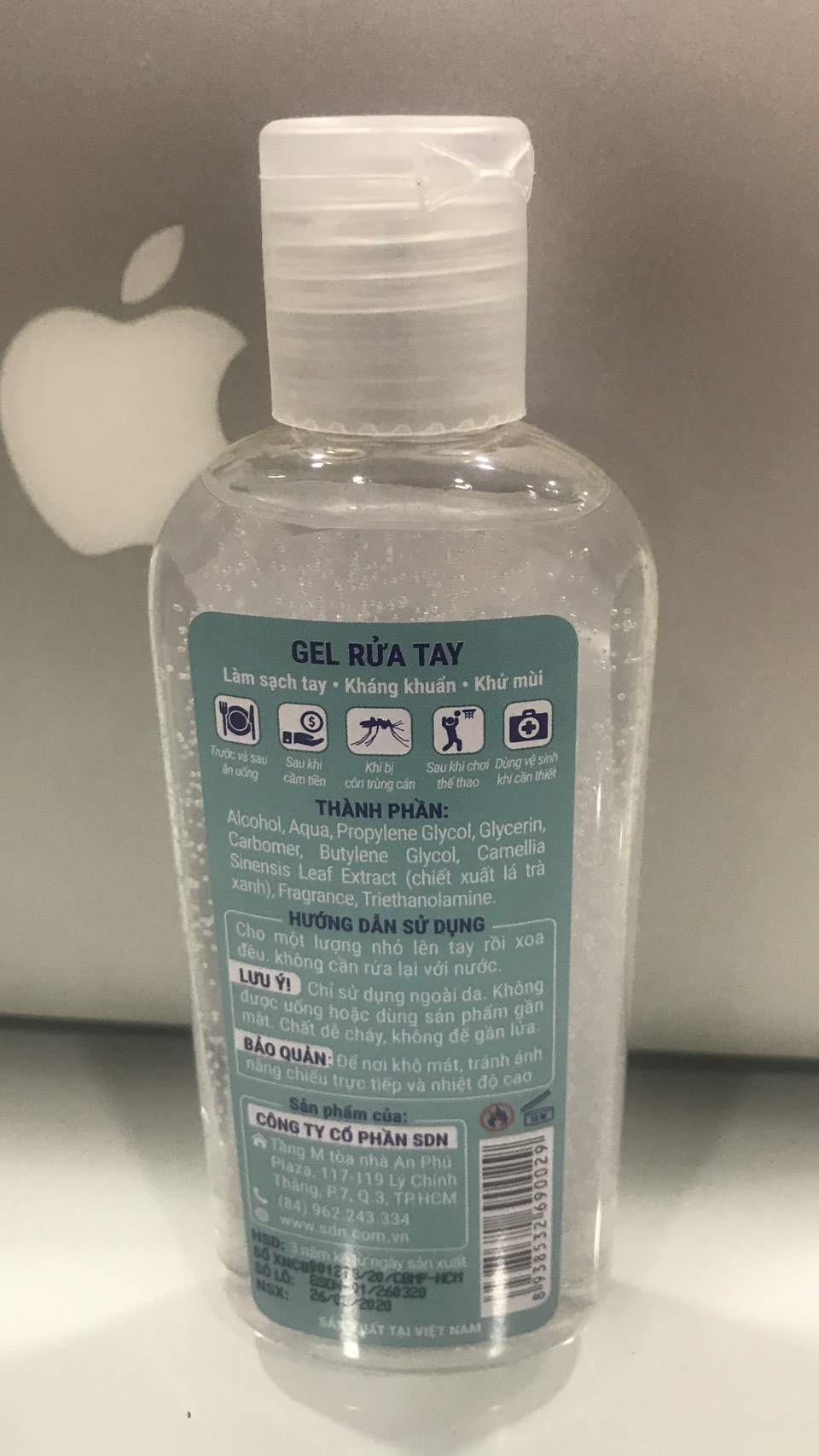 Gel rửa tay SDN