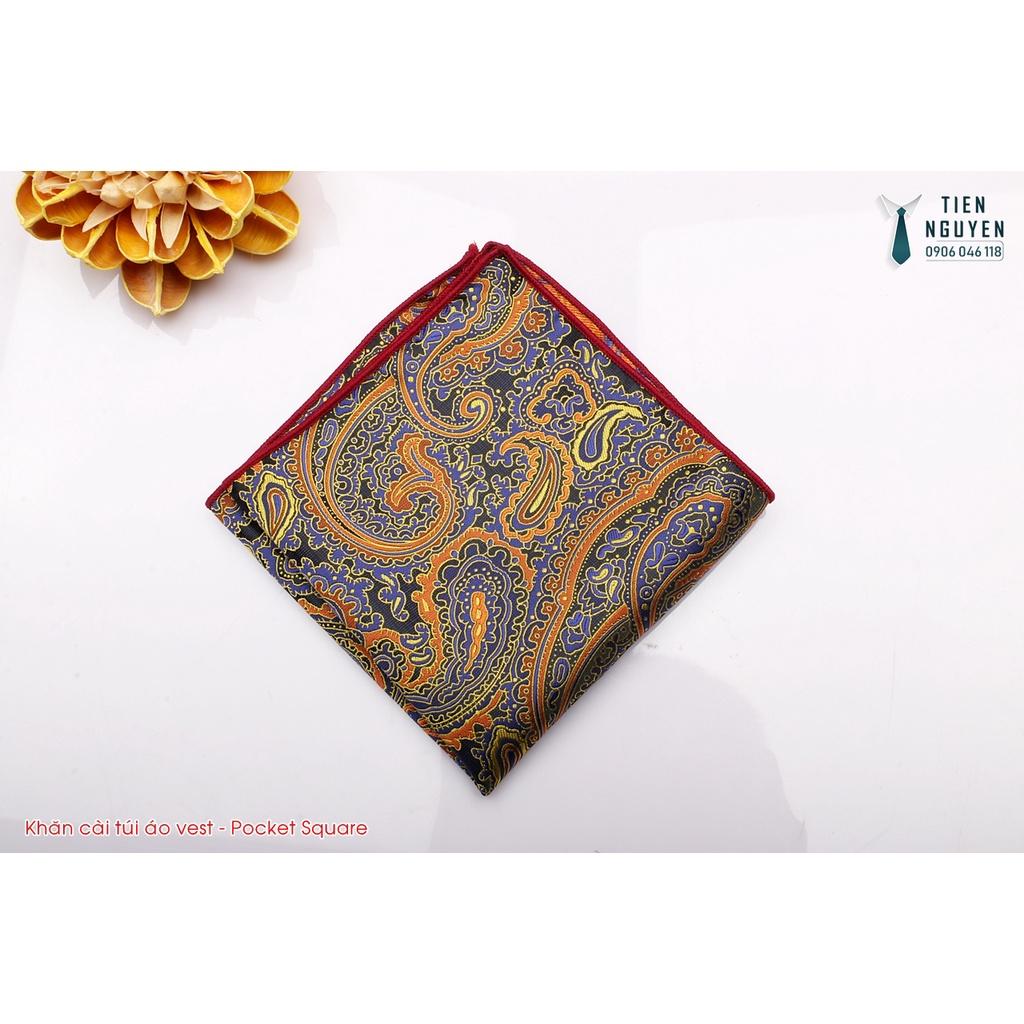 Khăn Cài Túi Áo Vest - Pocket Square - Phụ Kiện Cài túi áo