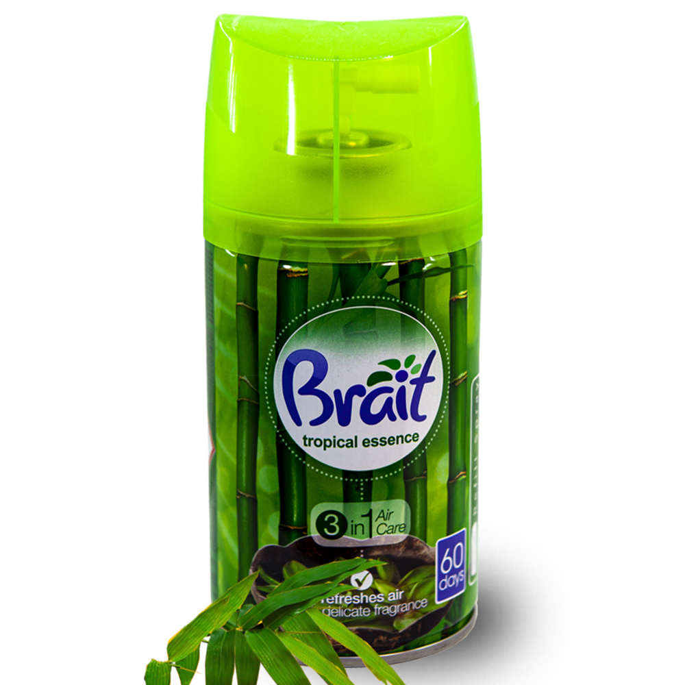 Bình xịt tinh dầu thiên nhiên Brait Tropical Essence 250ml QT005189 - hương tre tươi