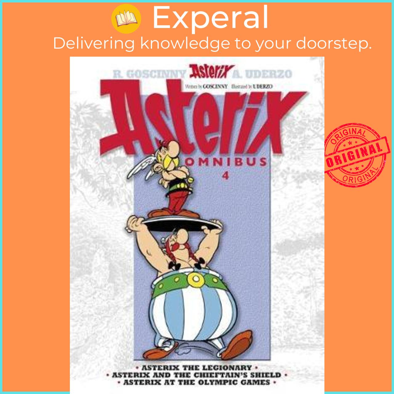 Sách - Asterix Omnibus 4 : Asterix The Legionary, Asterix and The Chieftain's S by Rene Goscinny