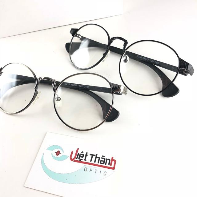 Gọng kính tròn vintage kim loại